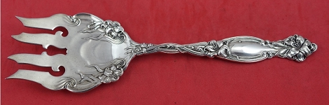 Fish Serving Fork 4-tine no bar 9